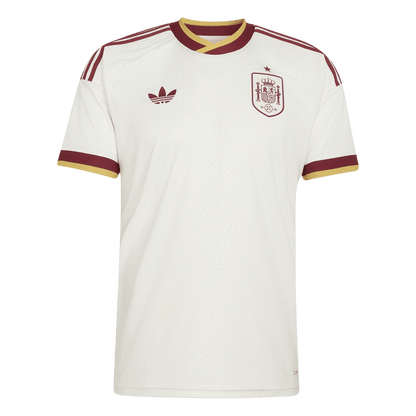 Heren Spain Uit Voetbalshirt WK Voetbal 2026 - voorkant