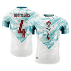 RÚBEN DIAS #4 Portugal Uit Spelersversie Voetbalshirt WK Voetbal 2026 - Slim Fit