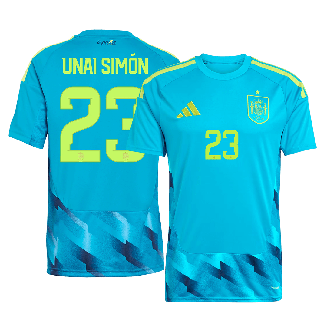 UNAI SIMÓN #23 Heren Spanje shirt WK Voetbal 2026