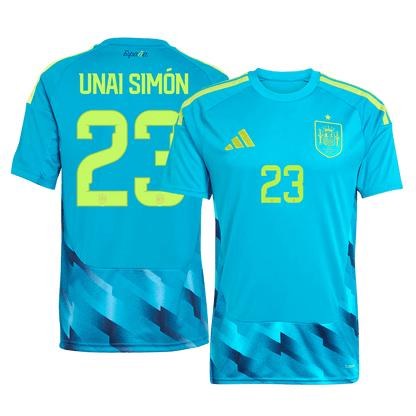 UNAI SIMÓN #23 Heren Spanje shirt WK Voetbal 2026