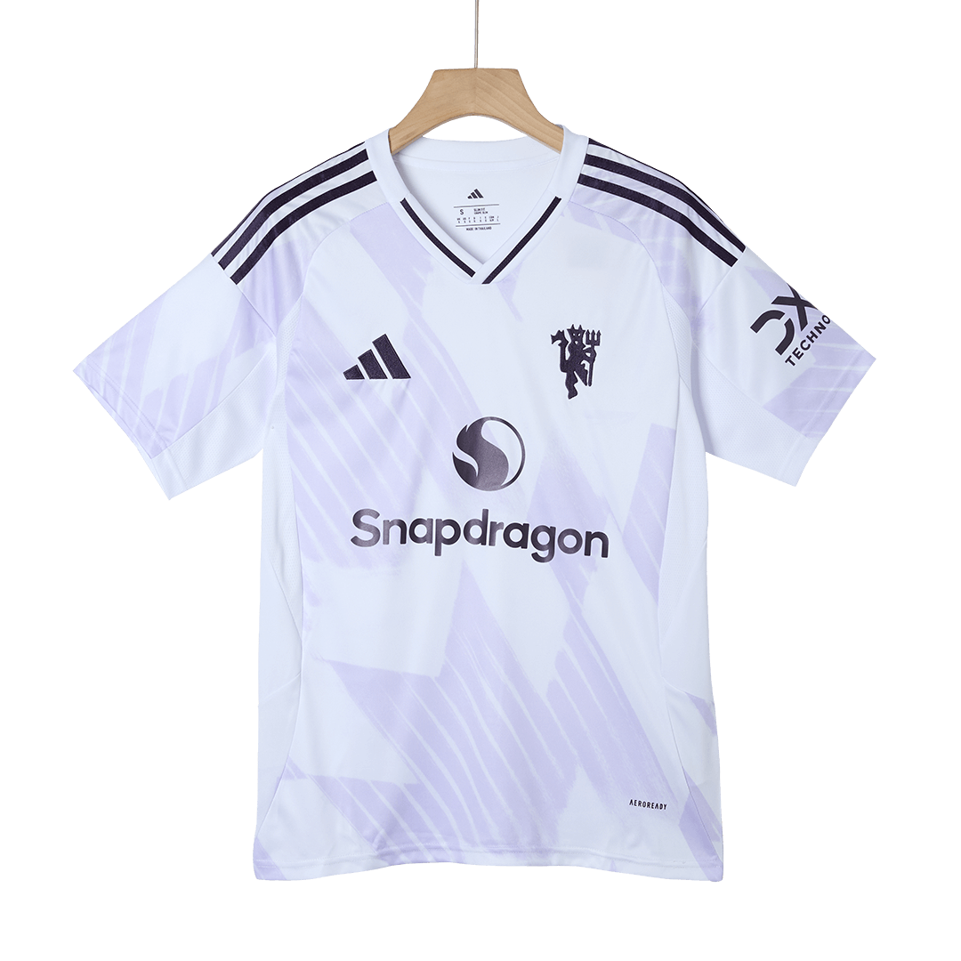 B.FERNANDES #8 Heren Manchester United Uit Voetbalshirt 2025/26