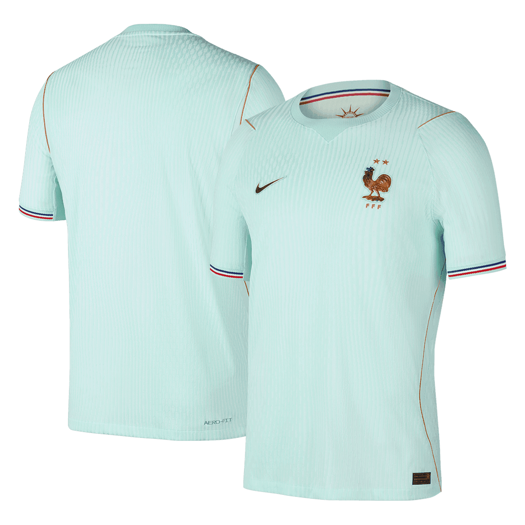 France Uit Spelersversie Voetbalshirt WK Voetbal 2026 - Slim Fit - achterkant