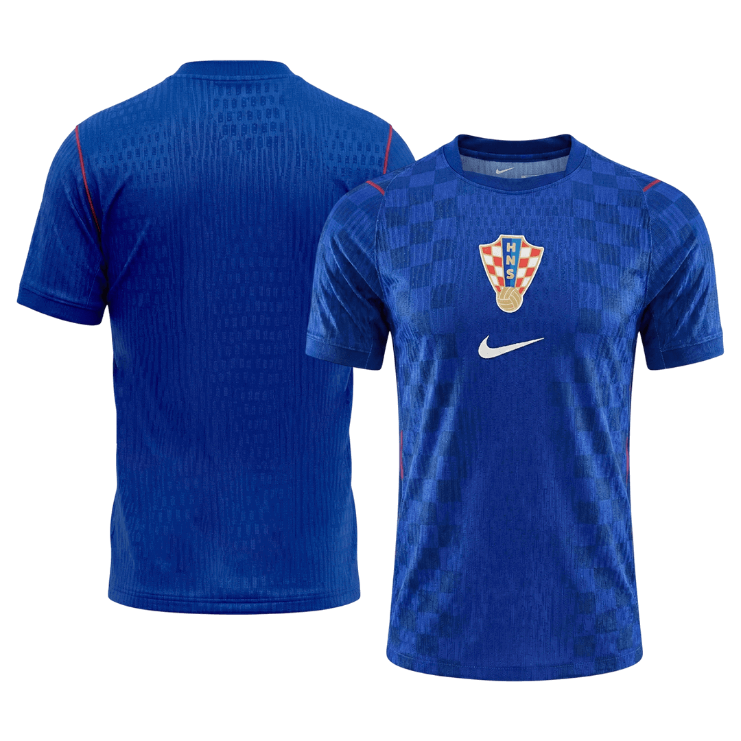 Croatia Uit Spelersversie Voetbalshirt WK Voetbal 2026 - Slim Fit - zijkant