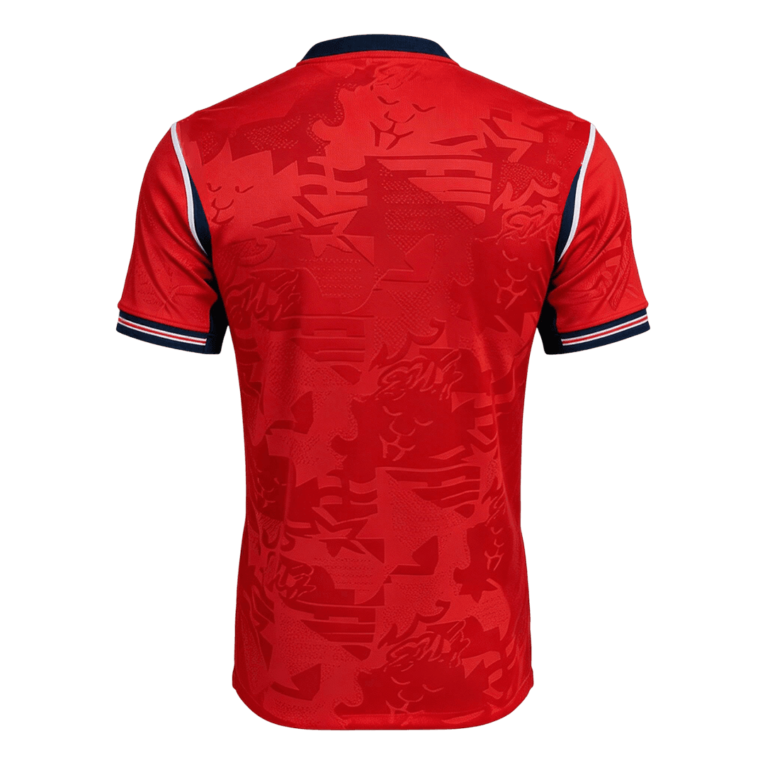 England Uit Spelersversie Voetbalshirt WK Voetbal 2026 - Slim Fit - detail