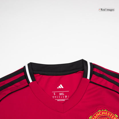 B.FERNANDES #8 Heren Manchester United Thuis Voetbalshirt 2025/26 [PREMIUM]