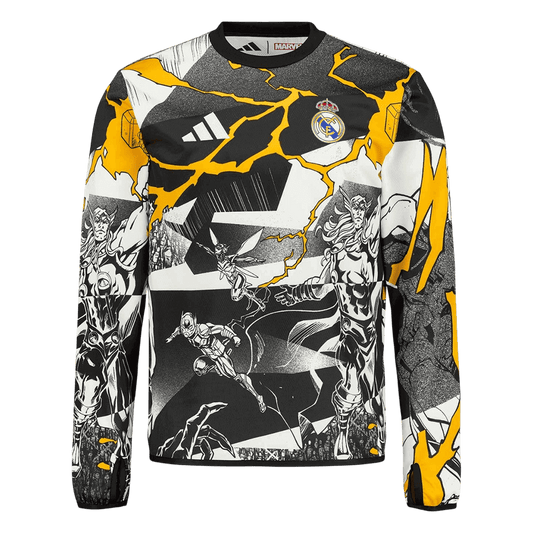 Heren Real Madrid Lange Mouwen Voetbalshirt 2025/26