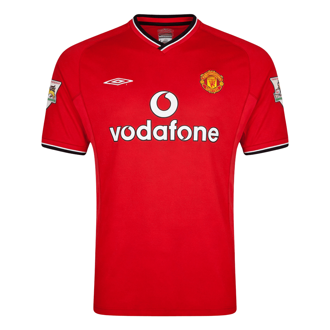Retro Manchester United thuisshirt 2000/02