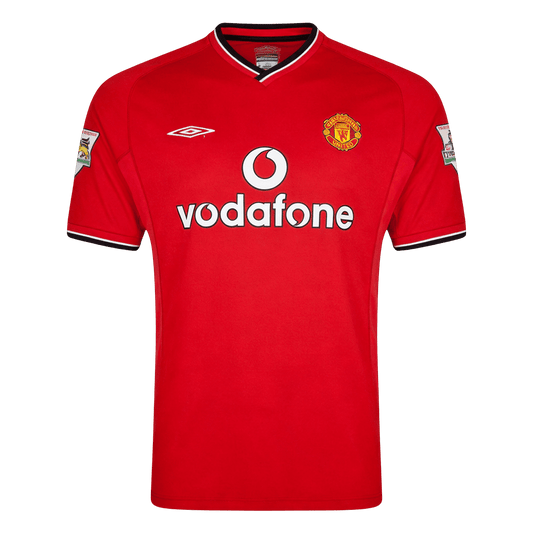 Retro Manchester United thuisshirt 2000/02