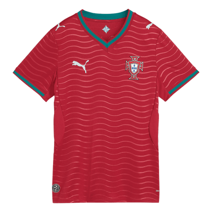 Maillot domicile de l'équipe féminine du Portugal 2026
