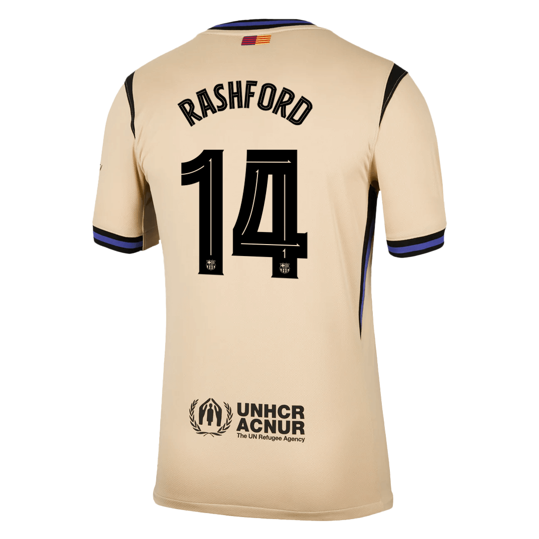 RASHFORD #14 Heren Barcelona Uit Voetbalshirt 2025/26 - UCL
