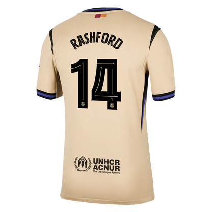 RASHFORD #14 Heren Barcelona Uit Voetbalshirt 2025/26 - UCL