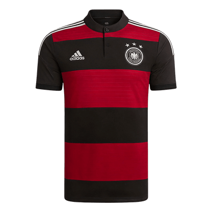 Retro Germany Uit Voetbalshirt 2014 - voorkant
