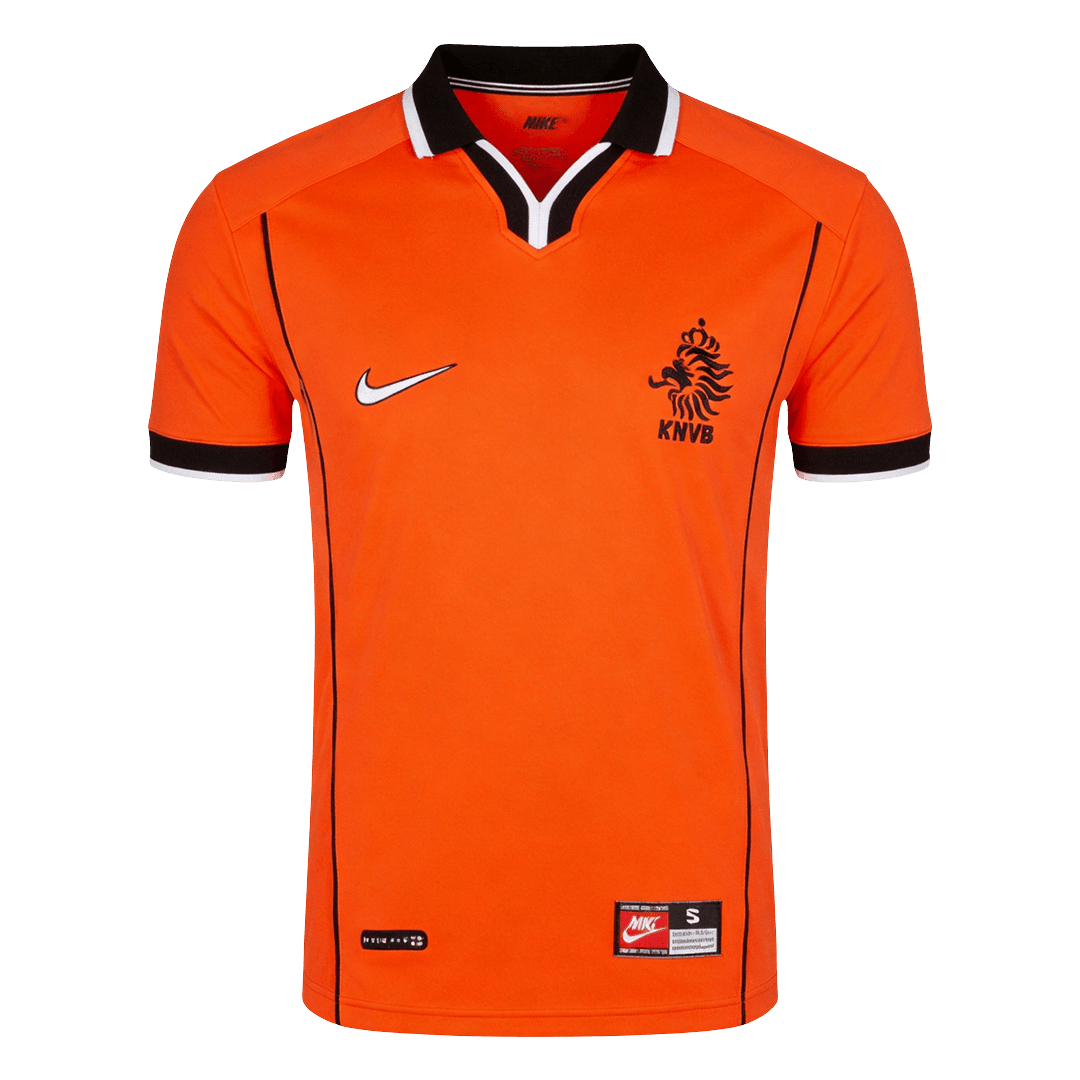 Retro Netherlands Thuis Voetbalshirt 1998 - World Cup