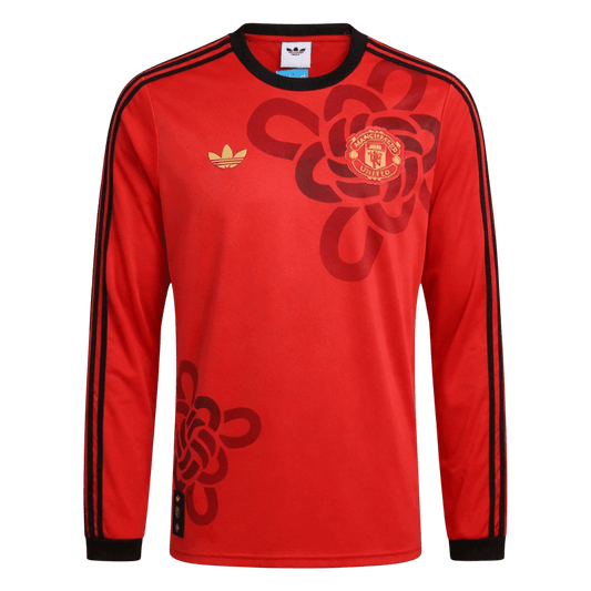 Heren Manchester United Lange Mouwen Voetbalshirt 2025/26