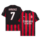 Maillot domicile AC Milan homme GIMENEZ #7 2025/26 [PREMIUM]