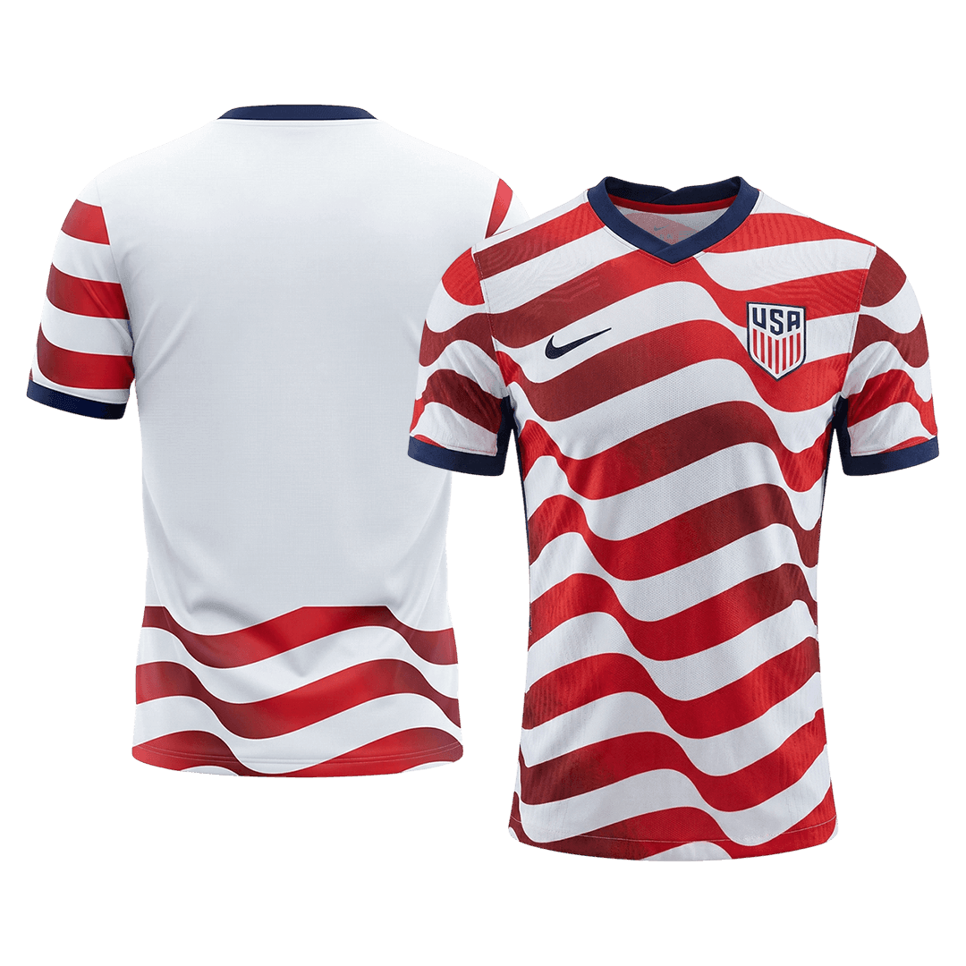Heren USA Thuis Voetbalshirt WK Voetbal 2026 - achterkant