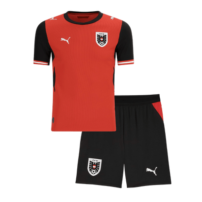 Jeugd Austria Thuis Tenue WK Voetbal 2026 - voorkant