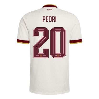 PEDRI #20 Spain Uit Spelersversie Voetbalshirt WK Voetbal 2026 - Slim Fit