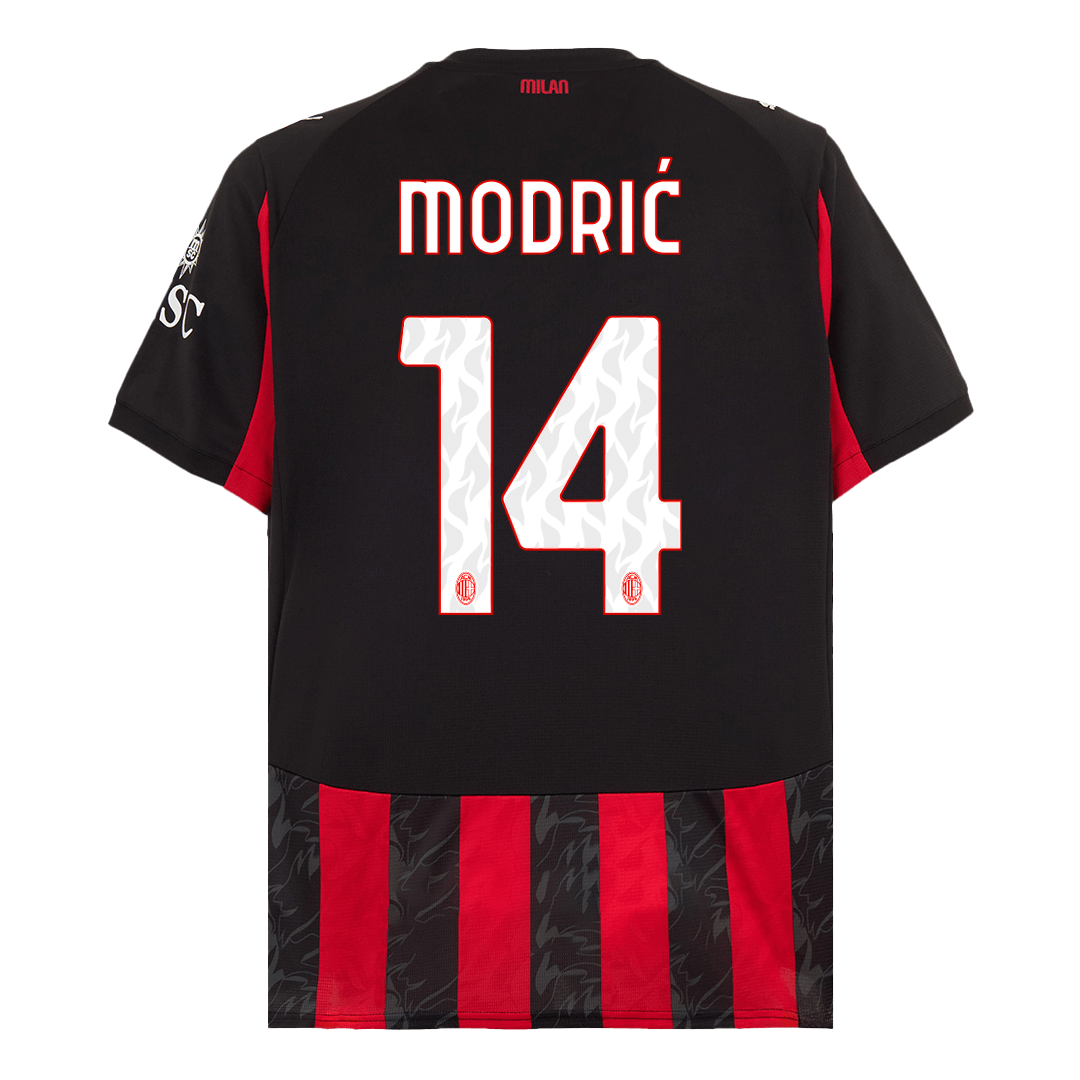 MODRIĆ #14 Heren AC Milan Thuis Voetbalshirt 2025/26 [PREMIUM]