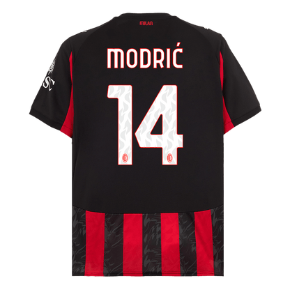 MODRIĆ #14 Heren AC Milan Thuis Voetbalshirt 2025/26 [PREMIUM]