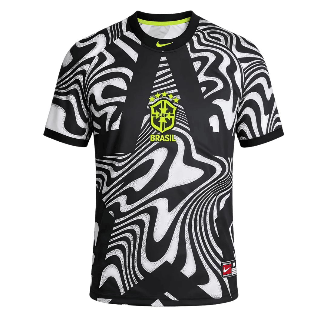 Heren Brazil Voetbalshirt WK Voetbal 2026 - voorkant