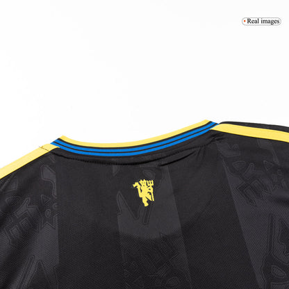 Heren Manchester United Derde Lange Mouwen Voetbalshirt 2025/26
