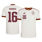 RODRIGO #16 Spain Uit Spelersversie Voetbalshirt WK Voetbal 2026 - Slim Fit