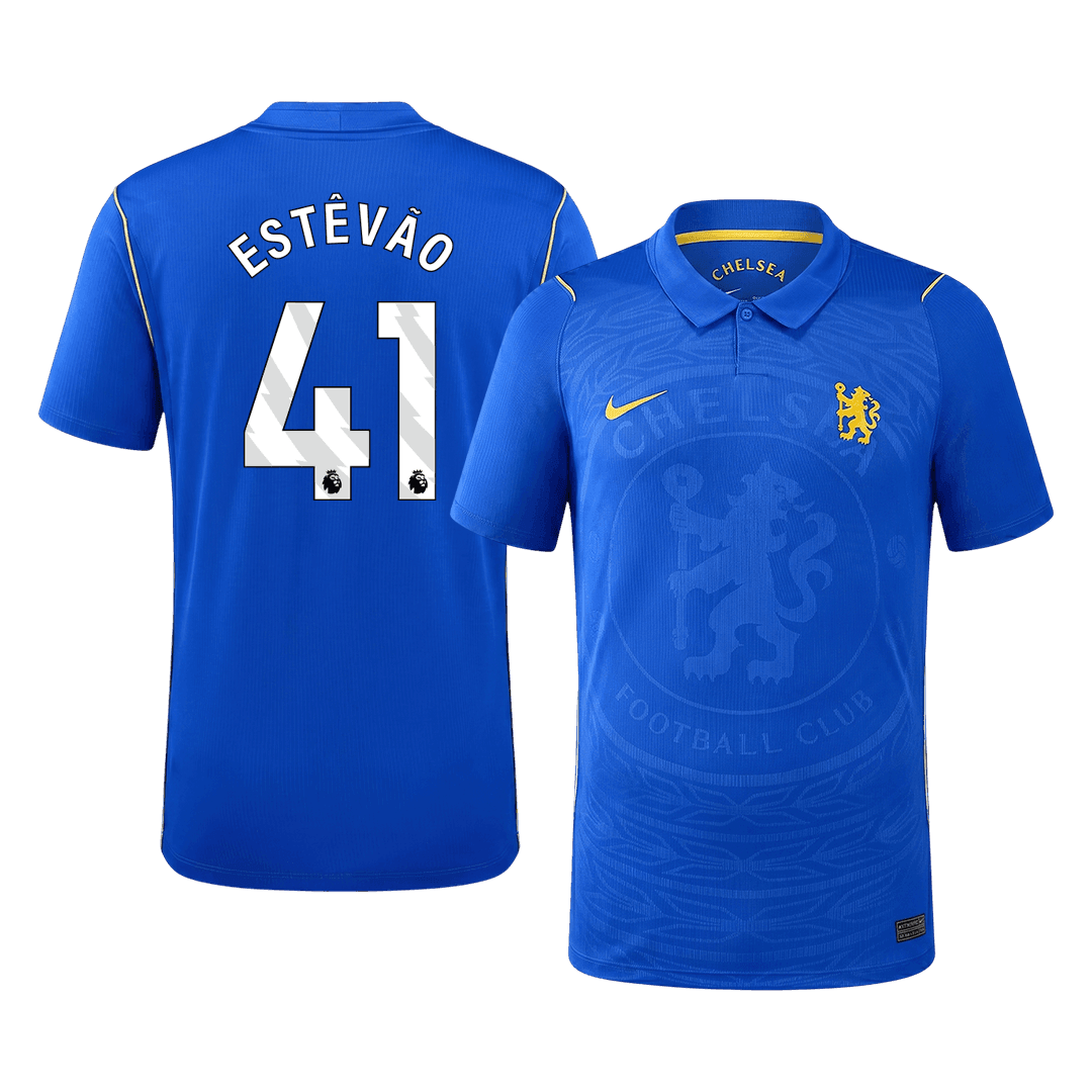 ESTÊVÃO #41 Heren Chelsea Thuis Voetbalshirt 2026/27