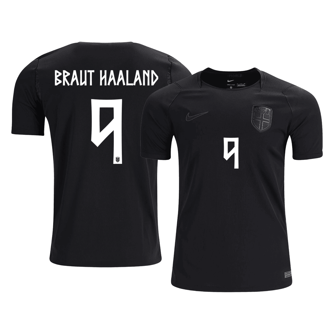 BRAUT HAALAND #9 Heren Noorwegen Uitshirt WK Voetbal 2026