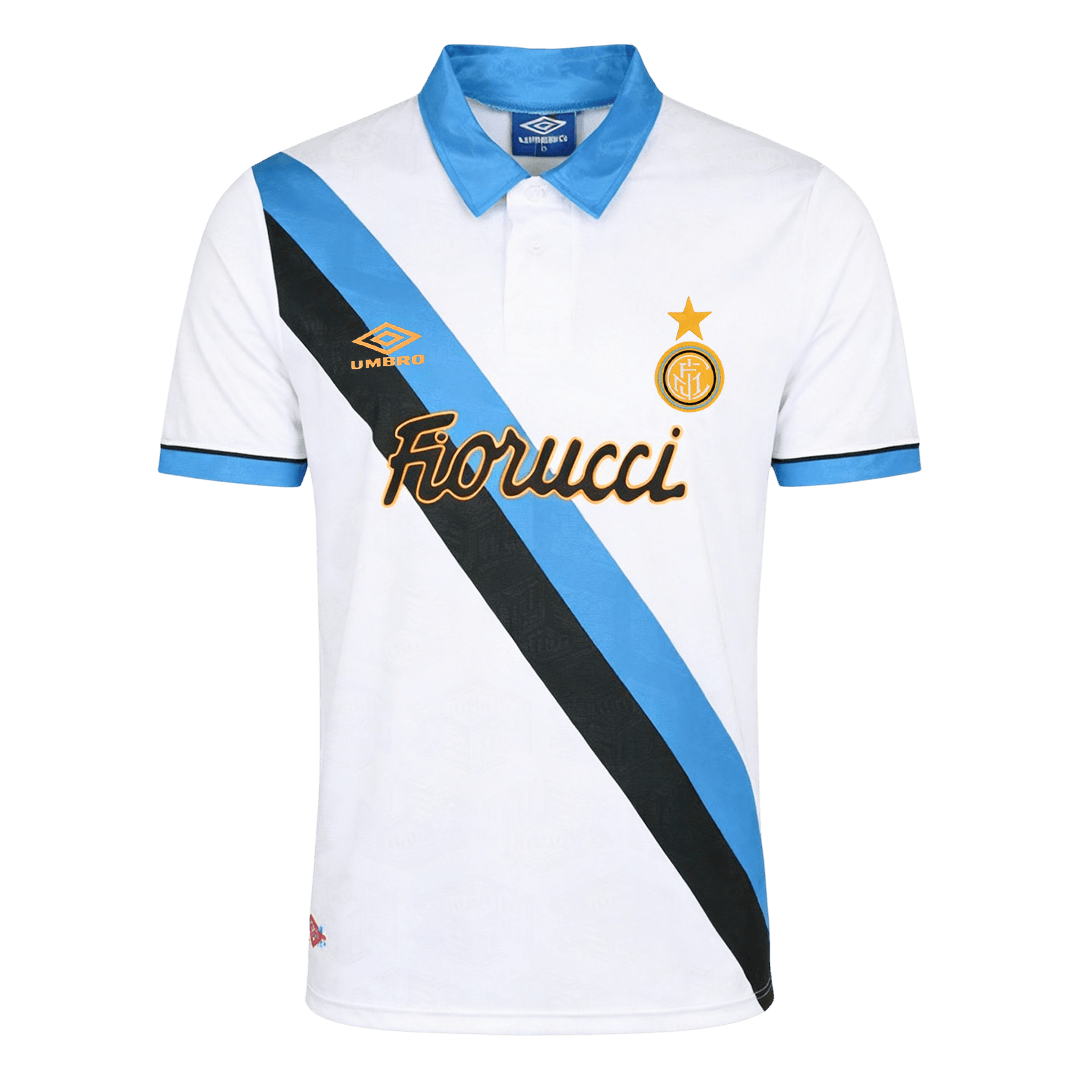 Retro Inter Milan Uit Voetbalshirt 1994/95 - voorkant