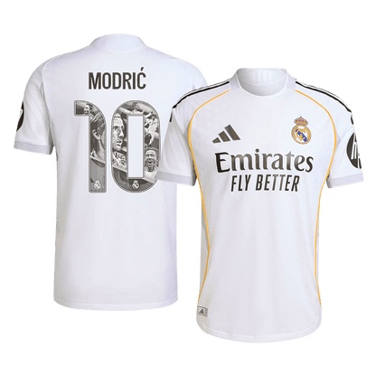 MODRIĆ Special #10 Real Madrid Thuis Spelersversie Voetbalshirt 2025/26 - Slim Fit