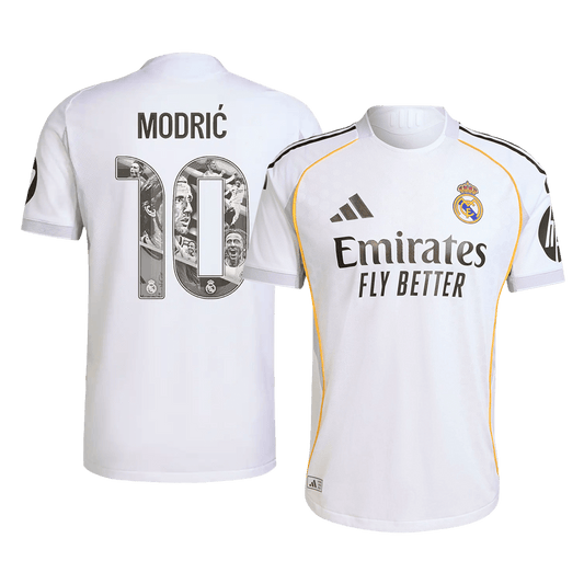 MODRIĆ Special #10 Real Madrid Thuis Spelersversie Voetbalshirt 2025/26 - Slim Fit