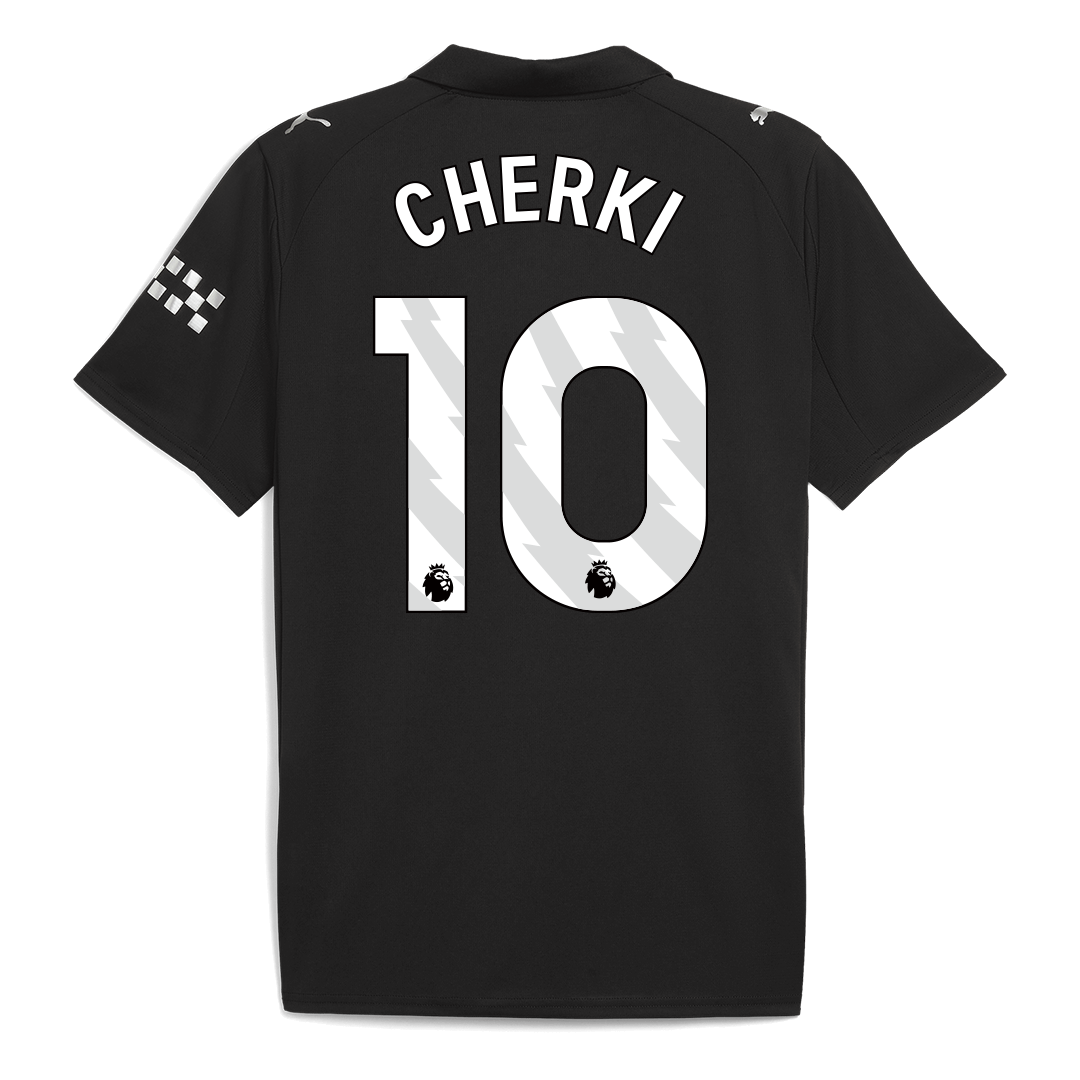 CHERKI #10 Heren Manchester City Uit Voetbalshirt 2025/26