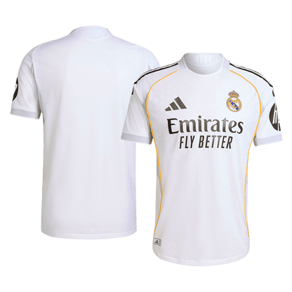 Real Madrid Thuis Spelersversie Voetbalshirt 2025/26 - Slim Fit