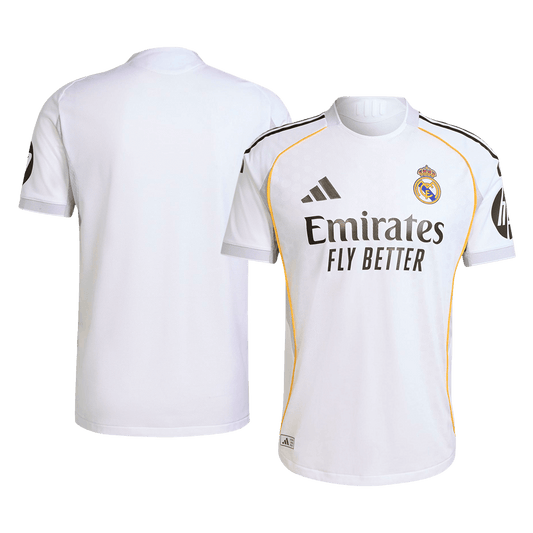 Real Madrid Thuis Spelersversie Voetbalshirt 2025/26 - Slim Fit