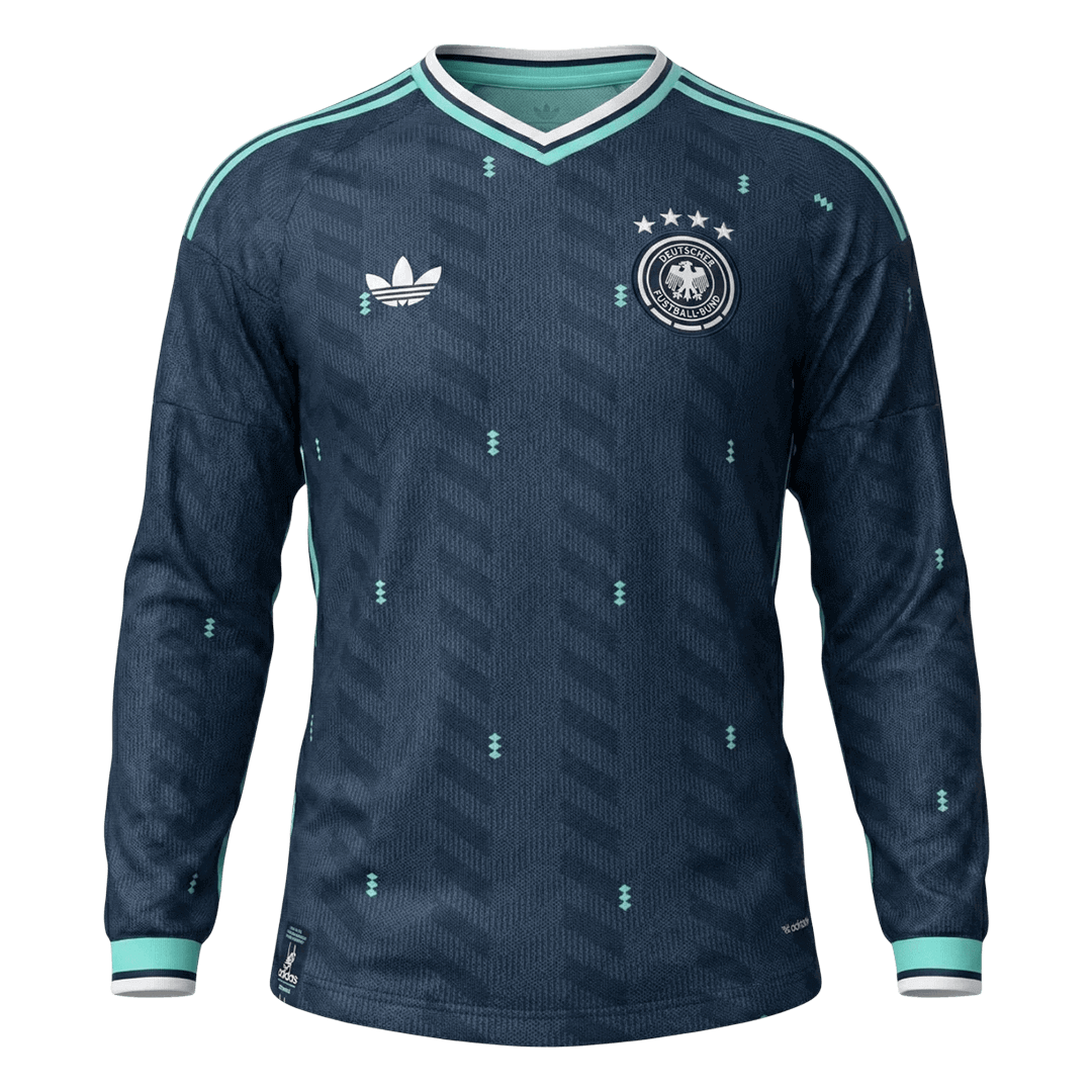 Heren Germany Uit Lange Mouwen Voetbalshirt 2026