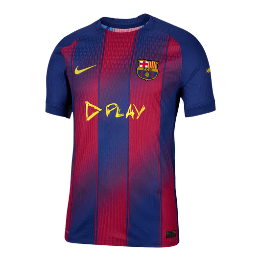 Barcelona Thuis Spelersversie Voetbalshirt 2025/26 - Slim Fit
