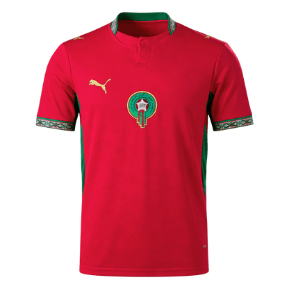 Heren Morocco Thuis Voetbalshirt WK Voetbal 2026 - voorkant