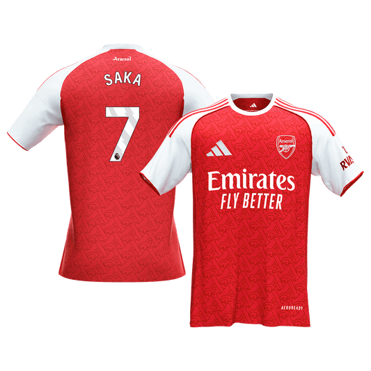 SAKA #7 Heren Arsenal Thuis Voetbalshirt 2025/26 [PREMIUM] - voorkant