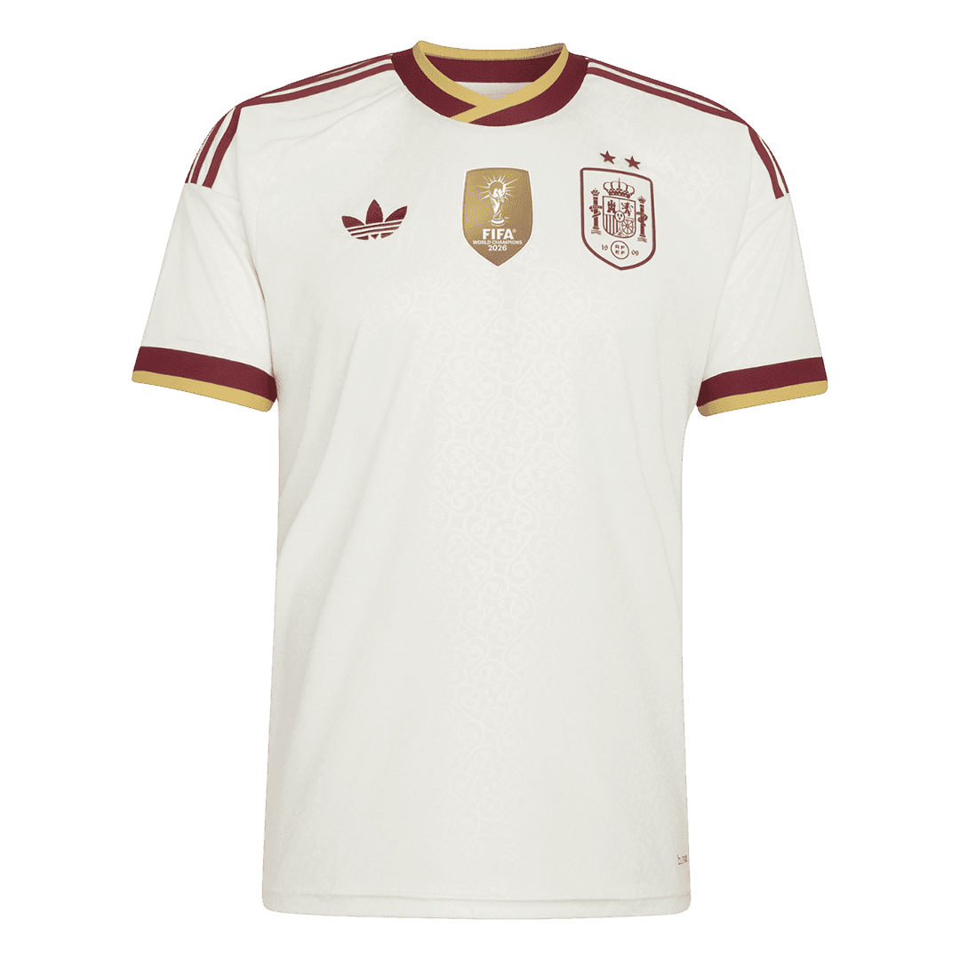 Heren Spanje Uitshirt WK Voetbal 2026【Kampioenseditie】