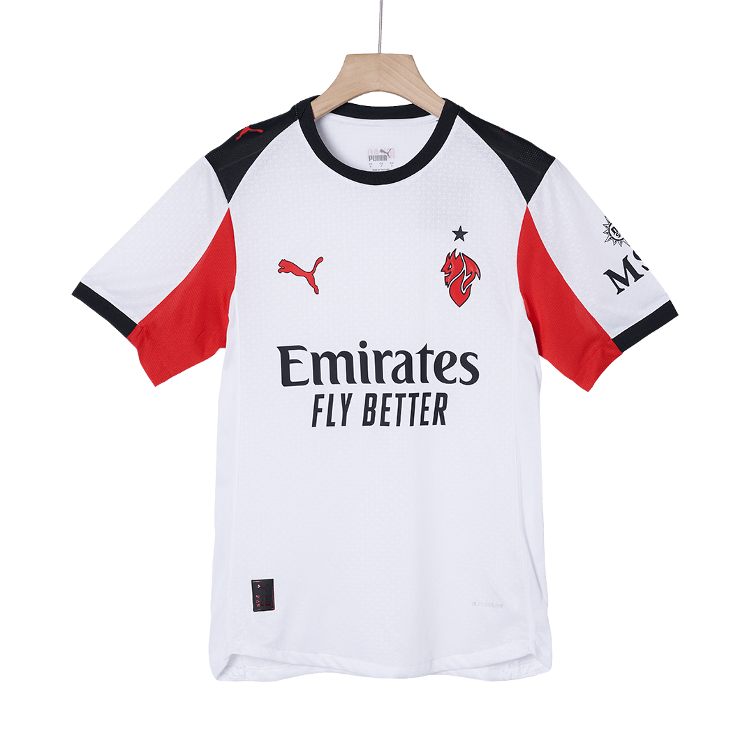 AC Milan Uit Spelersversie Voetbalshirt 2025/26 - Slim Fit
