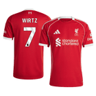 WIRTZ #7 Heren Liverpool Thuis Voetbalshirt 2025/26