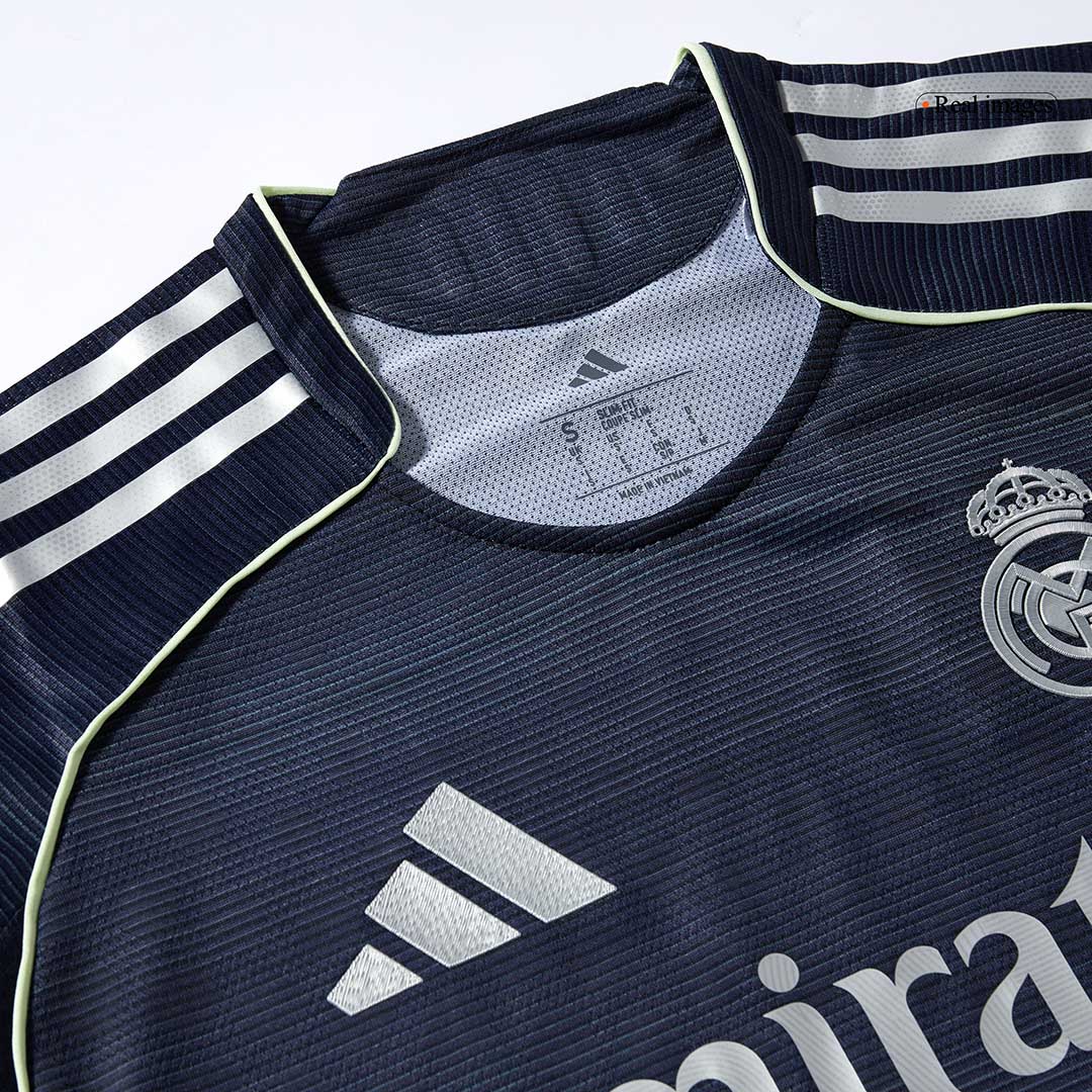BELLINGHAM #5 Real Madrid Uit Spelersversie Voetbalshirt 2025/26 - Slim Fit