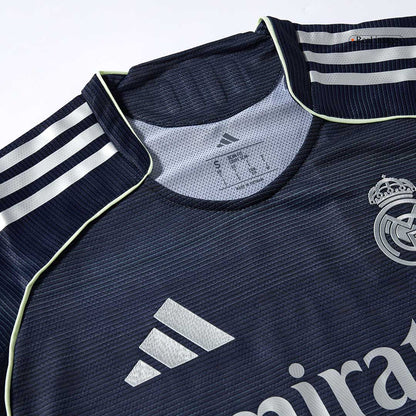 Real Madrid Uit Spelersversie Voetbalshirt 2025/26 - Slim Fit
