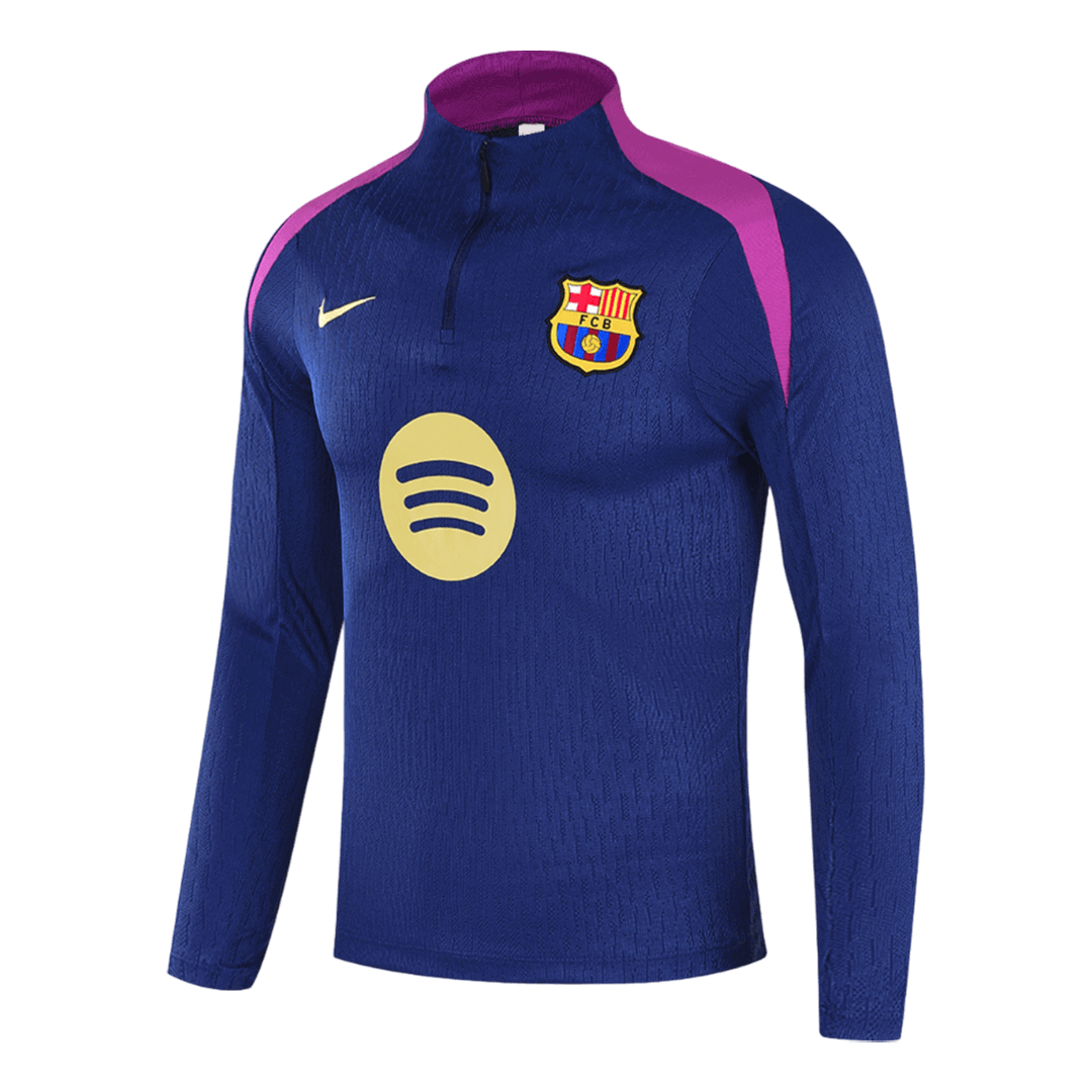 Barcelona Joggingpak met rit Set(top+broek) 2025/26 Navy