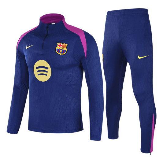 Barcelona Joggingpak met rit Set(top+broek) 2025/26 Navy