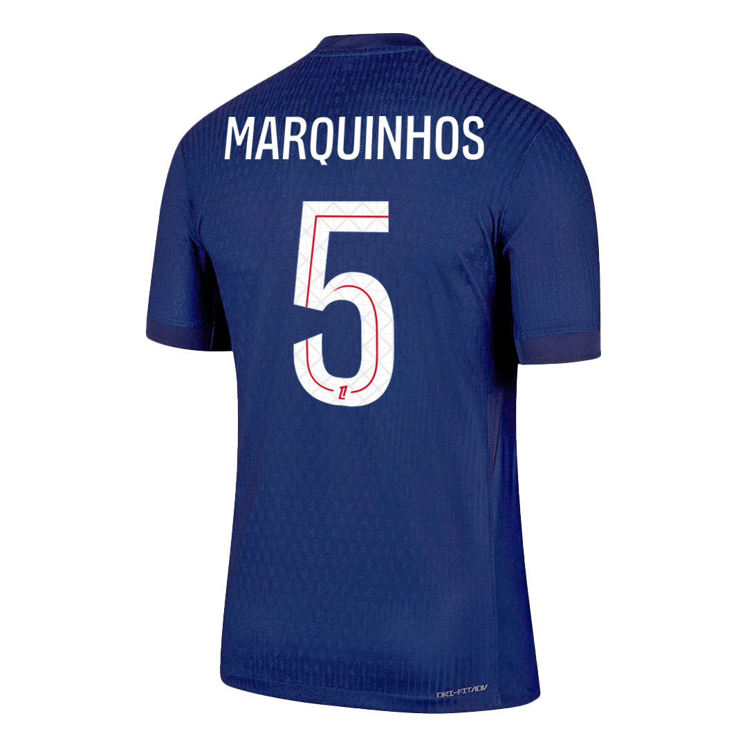 MARQUINHOS #5 PSG Thuis Spelersversie Voetbalshirt 2025/26 - Slim Fit