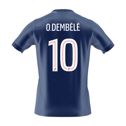 O.DEMBéLé #10 Heren PSG Thuis Voetbalshirt 2025/26 [PREMIUM]