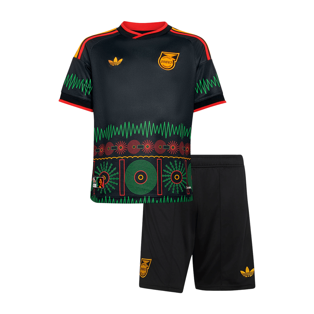 Jeugd Jamaica Uit Tenue WK Voetbal 2026 - voorkant