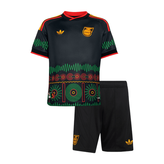 Jeugd Jamaica Uit Tenue WK Voetbal 2026 - voorkant